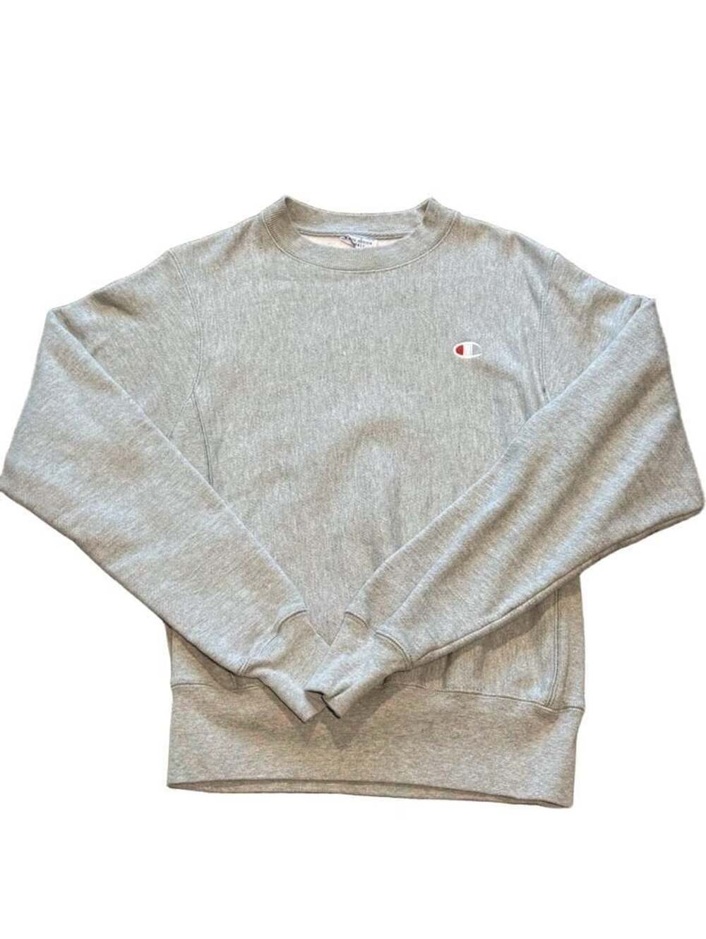 Vintage Champion Reverse Weave Crewneck Sweatshirt Gray X-Small